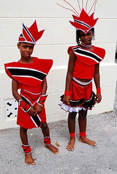 Betty West Trinidad - Costume